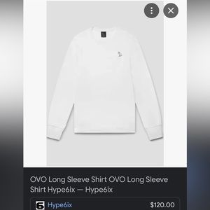 OVO long sleeve